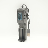 Chargeur intelligent HWD HD-8990B à fente unique 5V/2A avec écran LCD pour batteries au lithium, démarrage à zéro tension, pour microphone et caméra