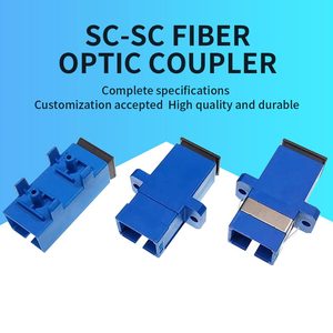 Acoplador de Fibra Óptica Monomodo FC-FC Tipo Cuadrado, Conector Duradero de Alta Calidad para Soluciones de Cableado - Product Image 5