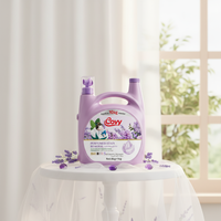 Vente en gros usine – Liquide de lavage Covy 5kg à l'arôme de lavande, 80%+ d'ingrédients, anti-décoloration, doux