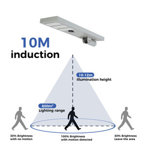 Farola <span class=keywords><strong>Solar</strong></span> LED para Exteriores de 40W/<span class=keywords><strong>60W</strong></span>/80W, Poste de Luz <span class=keywords><strong>Solar</strong></span> de Aluminio Impermeable IP65 para Carreteras y Estacionamientos, SMD DC con Certificación ROHS - Product Image 4