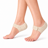 Protège-talons élastiques ajustables, coussinets en gel pour talons, adaptés aux bottes, sandales, baskets, soulagement de la douleur plantaire et de l'épine calcanéenne