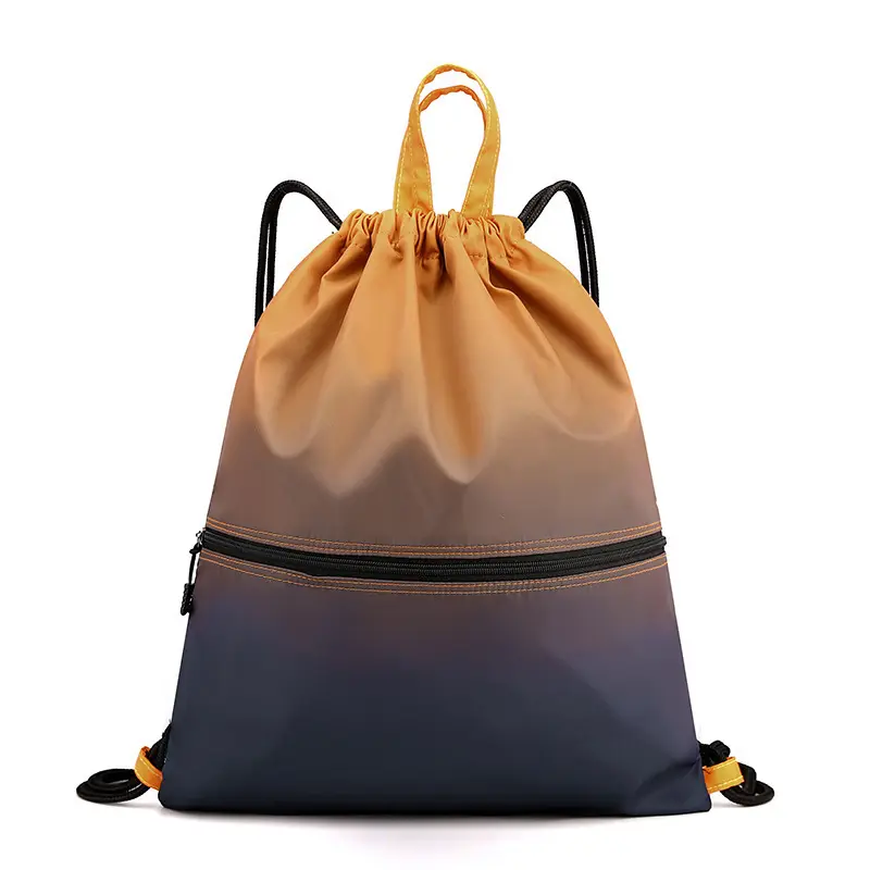 अनुकूलित टिकाऊ ढाल यात्रा बैग पॉलिएस्टर आउटडोर लंबी पैदल यात्रा डेरा डाले हुए बैग संभाल के साथ पट्टा