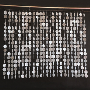 Guirlande de rideau en verre LANJO pour décoration de mariage en extérieur, carillon éolien perlé, toile de fond pour réception, décoration d'arche, fabriqué en Chine - Product Image 3