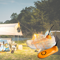Sèche-chaussures électrique portable avec minuterie, dissipation de chaleur tridimensionnelle à 360°, utilisation en extérieur, domestique, hôtel, adapté au camping
