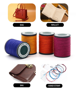 Hongqiao Low Shrinkage 100% Linnen Handnaaigaren 0,3 mm 36g Hoge Sterkte Gewaxt Geverfd voor Haakwerk & Breien - Product Image 6