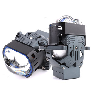 Lente de proyector Bi Led de matriz cuadrada de 3,0 pulgadas, 75W, 6000K, lente de proyector Led de doble lente para actualización/actualización de faros Led - Product Image 1