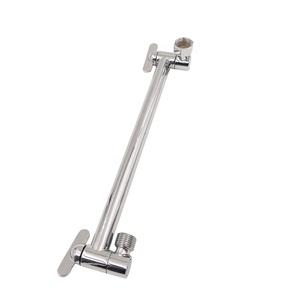 Accesorios para <span class=keywords><strong>grifo</strong></span> de ducha de baño, <span class=keywords><strong>alargador</strong></span> de latón cromado pulido alto, venta al por mayor - Product Image 2