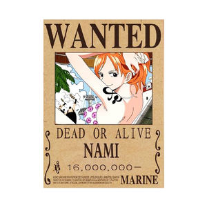 Venta al por Mayor de Varios Estilos de Pósters de <span class=keywords><strong>One</strong></span> <span class=keywords><strong>Piece</strong></span> de <span class=keywords><strong>Luffy</strong></span> y Nami, 42x29cm, Arte de Pared de Anime para Habitaciones Infantiles - Product Image 6