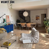 Canapé Caterpillar Ligne-Roset compressé (TOGO) - Canapé en tissu, emballé en rouleau pour réduire les frais d'expédition, Nouveauté pour la maison moderne