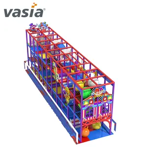 2020 Huaxia hot sale children soft playground patio de juegos suave small set jungle set