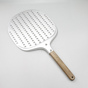 Nueva Pala para <span class=keywords><strong>Pizza</strong></span> Desmontable de Aluminio Perforado, Plegable, para Horno, Cocina, Repostería y Volteo de Pasteles - Product Image 1