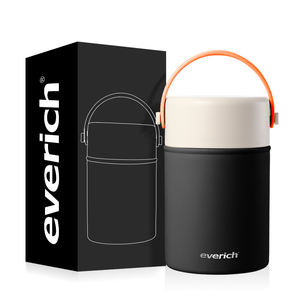 Fiambrera <span class=keywords><strong>de</strong></span> acero inoxidable <span class=keywords><strong>de</strong></span> grado alimenticio sin BPA, diseño <span class=keywords><strong>bonito</strong></span> con conservación <span class=keywords><strong>de</strong></span> frescura para uso en la Escuela <span class=keywords><strong>de</strong></span> Cocina - Product Image 1