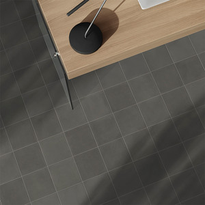 Piastrella in Cemento Antracite 20x20 Cm 8 Mm Finitura Opaca Bordi Irregolari - Product Image 6
