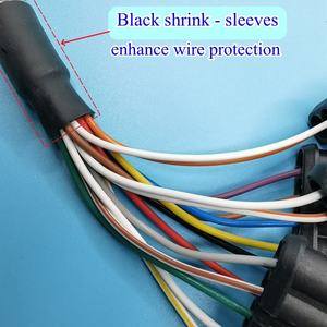 Vente Chaude Direct Usine ODM OEM Faisceau de Câbles Personnalisé AMP Terminal Automobile Conducteur en Cuivre Étamé Isolation <span class=keywords><strong>PVC</strong></span> pour - Product Image 4
