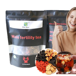 Thé Énergisant Masculin Artisanal de Qualité Supérieure au Ginseng et aux Baies de Goji, à Base de Plantes, pour la Vitalité et la Fertilité Masculine, Marque Privée, Origine Chine - Product Image 2