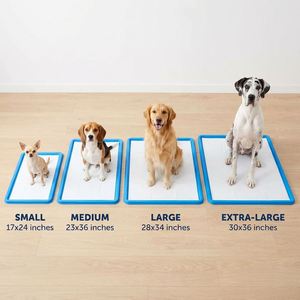 Tapis absorbants jetables pour chiens, faciles à nettoyer et sans désordre, gardent la surface sèche pour les animaux, même lorsqu'ils sont mouillés - Product Image 2