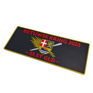 Customizable Silicone PVC Bar Mat Rubber Beer Spill Pad <b>Pub</b> Rail Mat Drip Tray Non Slip Counter Service Mat <b>Table</b> Mat - Product Image 3