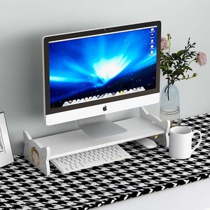 Monitor Stand Computer Riser <b>Desktop</b> <b>Shelf</b> 2 Tier Storage Base For Office Use - Product Image 4
