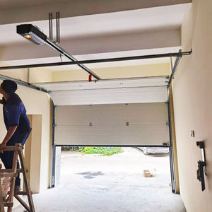 Portes <span class=keywords><strong>de</strong></span> <span class=keywords><strong>garage</strong></span> sectionnelles modernes à enroulement, portes en aluminium à commande électrique à distance pour les maisons, les commerces et les bâtiments industriels - Product Image 6