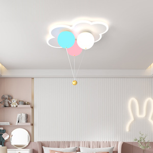 Lampe de chambre de protection des yeux pour enfants à <span class=keywords><strong>ballon</strong></span> simple moderne lampe de chambre créative plafonnier d'étude éclairage Zhongshan - Product Image 4