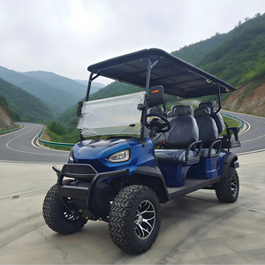 Carrito de Golf Eléctrico de 6 Plazas, Batería de Litio de 72V, Buggy de Golf Todoterreno para Hoteles y Resorts - Product Image 1