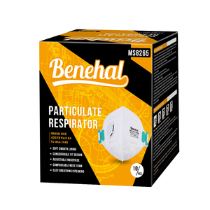 NIOSH sekali pakai untuk <span class=keywords><strong>N95</strong></span> masker debu wajah N8265 Respirator lipat dengan pola datar silikon dapat digunakan kembali masker tahan debu bersertifikat - Product Image 4