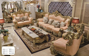 Superior de estilo barroco muebles de sala de estar de lujo <span class=keywords><strong>Louis</strong></span> xv árabe muebles - Product Image 6
