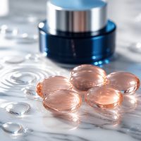 Capsules de collagène marin personnalisées de haute qualité, peptides de poisson, antioxydant, complément beauté pour la peau, les cheveux et les ongles - 60 unités