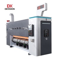 Máquina Automática para Ranurar y Troquelar Papel para Cajas de Cartón Corrugado de 2/3/4 Colores