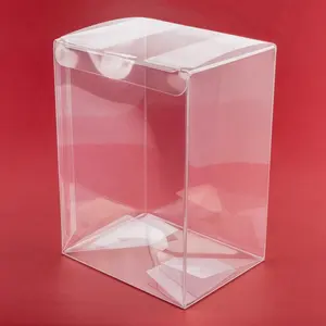 Caja acetato transparente scatto 90x90x90mm