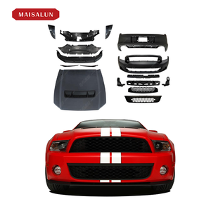 Kit de carrocería de parachoques de coche Modificación de coche para <span class=keywords><strong>Ford</strong></span> Mustang 10-12 actualización <span class=keywords><strong>GT500</strong></span> parachoques delantero parachoques trasero capó - Product Image 3