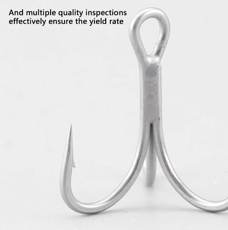 cheap bulk fishing hooks Wholesale Bulk Nice Price New 6066 3X Fishing Treble Hooks for Saltwater|  Alibaba.com