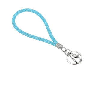 Sparkling rhinestone-studded mobile phone <b>lanyard</b>, wrist strap, <b>key</b> anti-loss wristband, rhinestone-studded luxury pendant, - Product Image 5