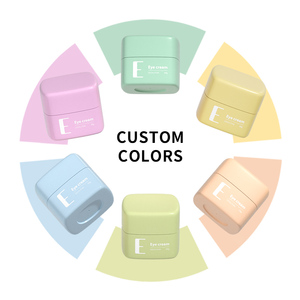 Sang Trọng Rỗng PP Vuông Nhựa Mỹ Phẩm Mặt Kem Container <span class=keywords><strong>Jar</strong></span> 30G 50G Có Nắp Đậy - Product Image 6