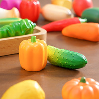 Juguetes de Verduras Simuladas: Pimientos y Maízes Grandes para Decoraciones de Bolsas Sorpresa DIY y Escenarios de Fotografía