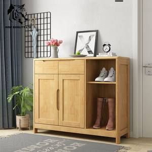 Meuble à chaussures en bois pour salon, nouveau design, prix de gros direct usine Chine, personnalisable, en stock, prêt à être expédié - Product Image 3