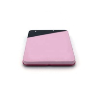 Boîte métallique rectangulaire personnalisée imprimée, conteneur de stockage de tampons, boîte en étain pour serviettes hygiéniques