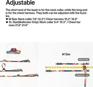 Arnés y Correa para Gatos OEM y ODM, Arnés Ajustable a Prueba de Escape para Gatos Pequeños y Grandes - Product Image 5