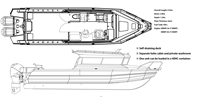 Bateau de pêche en alliage de qualité marine à longue durée de vie, conception à faible entretien, pour la pêche quotidienne en mer