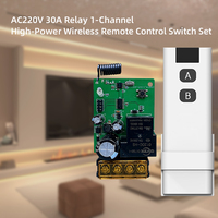 Commutateur de télécommande sans fil intelligent 1 canal 315 MHz/433 MHz pour lumières, appareils électroménagers, portes de garage DC9-48V 150m