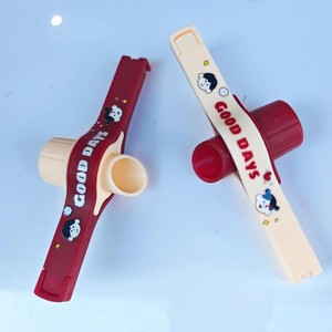 Clips de fermeture réutilisables CONTINENT, couleur rouge crème, pour aliments, collations, lessive, stockage anti-humidité - Product Image 2