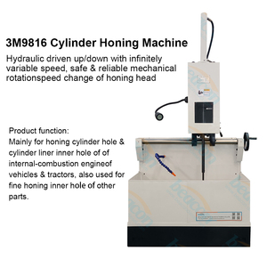 Máquina de bruñido de orificio interno de manga de cilindro de motor 3M9816 para motocicleta de Tractor de automóvil - Product Image 3