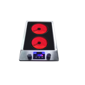 <span class=keywords><strong>Estufa</strong></span> de cocina de cerámica <span class=keywords><strong>con</strong></span> calefacción integrada de dos quemadores para encimera de cocina - Product Image 2