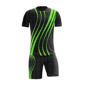 Tenue de football de style actuel, 100% polyester, ensembles de tenue de football par sublimation, sur mesure, vêtements d'entraînement, vêtements pour hommes, tenue de football - Product Image 3