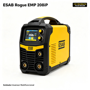 เครื่องเชื่อมอินเวอร์เตอร์แบบพกพา ESAB Rogue EMP 208iP 200A 220V MIG TIG MMA สำหรับ<span class=keywords><strong>เชื่อม</strong></span>อะลูมิเนียม สแตนเลส และเหล็กกล้าคาร์บอน - Product Image 1