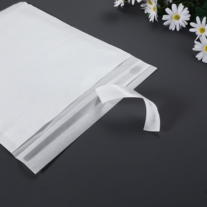 Tùy Chỉnh Màu Sắc Mờ Sáp 18Mm Màu Hồng Trắng Có Thể Tái Chế Fsc Thiết Kế Logo Tự Dính Giấy Baggies A4 Glassine Túi Cho Quần Áo - Product Image 4