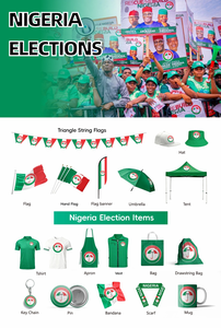Drapeaux de Campagne Nigériens en Gros 3x5ft – Drapeaux des Partis APC et PDP – Bannières du Parti Démocratique du Peuple (APC) et du Parti Démocratique du Peuple (PDP) 2027 - Product Image 4