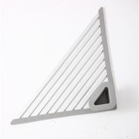 Silicone rubber aluminiumlegering driehoekige opvouwbare afneembare multifunctionele staande duurzame moderne keukenopbergstandaard