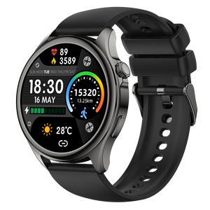 Active9 tập thể dục Tracker với câu trả lời thực hiện cuộc gọi IP68 không thấm nước Heart Rate Sleep Tracker chế độ thể thao đồng hồ tương thích <span class=keywords><strong>Android</strong></span> IOS - Product Image 2