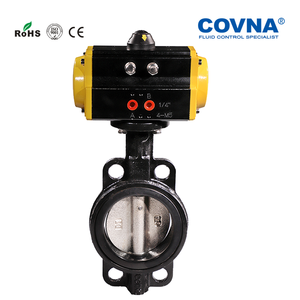 Vanne papillon pneumatique COVNA à ressort de rappel, style Wafer, avec joint EPDM, actionnée par l'air, garantie 90 jours - Product Image 5